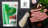 Natural Halal Sheep Sausage Casing Links for Hot Dogs, Merguez, Sujouk, Makanak, Italian sausage, 296 feet hank- 90 meter (CASING 18-20MM)