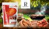 Natural Halal Sheep Sausage Casing Links for Hot Dogs, Merguez, Sujouk, Makanak, Italian sausage, 296 feet hank- 90 meter (CASING 20-22MM)